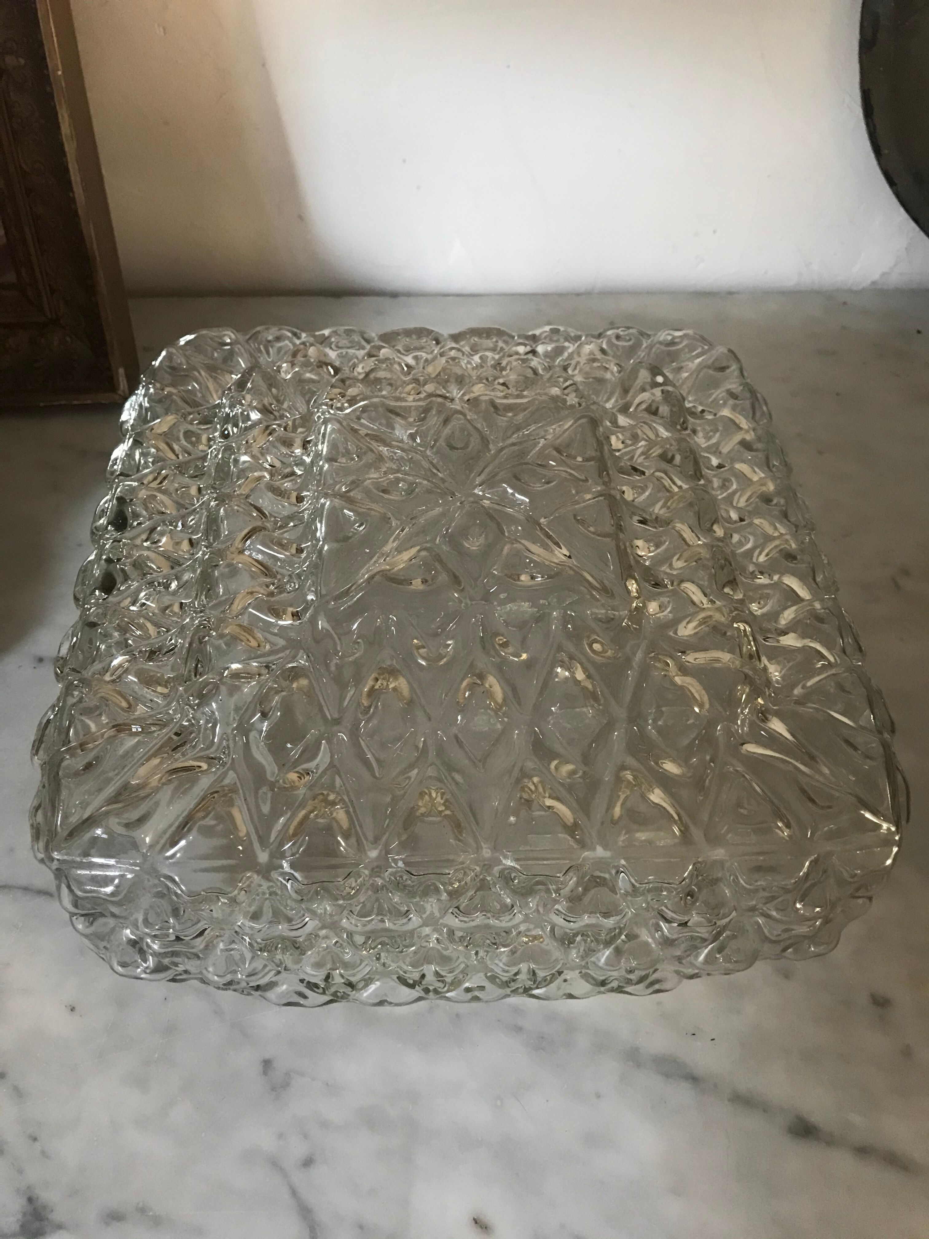 Vintage 23X23 ceiling light