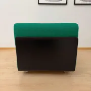 Modular green Orbis sofa ensemble by Luigi Colani for COR, Germany, 1970, set of 8