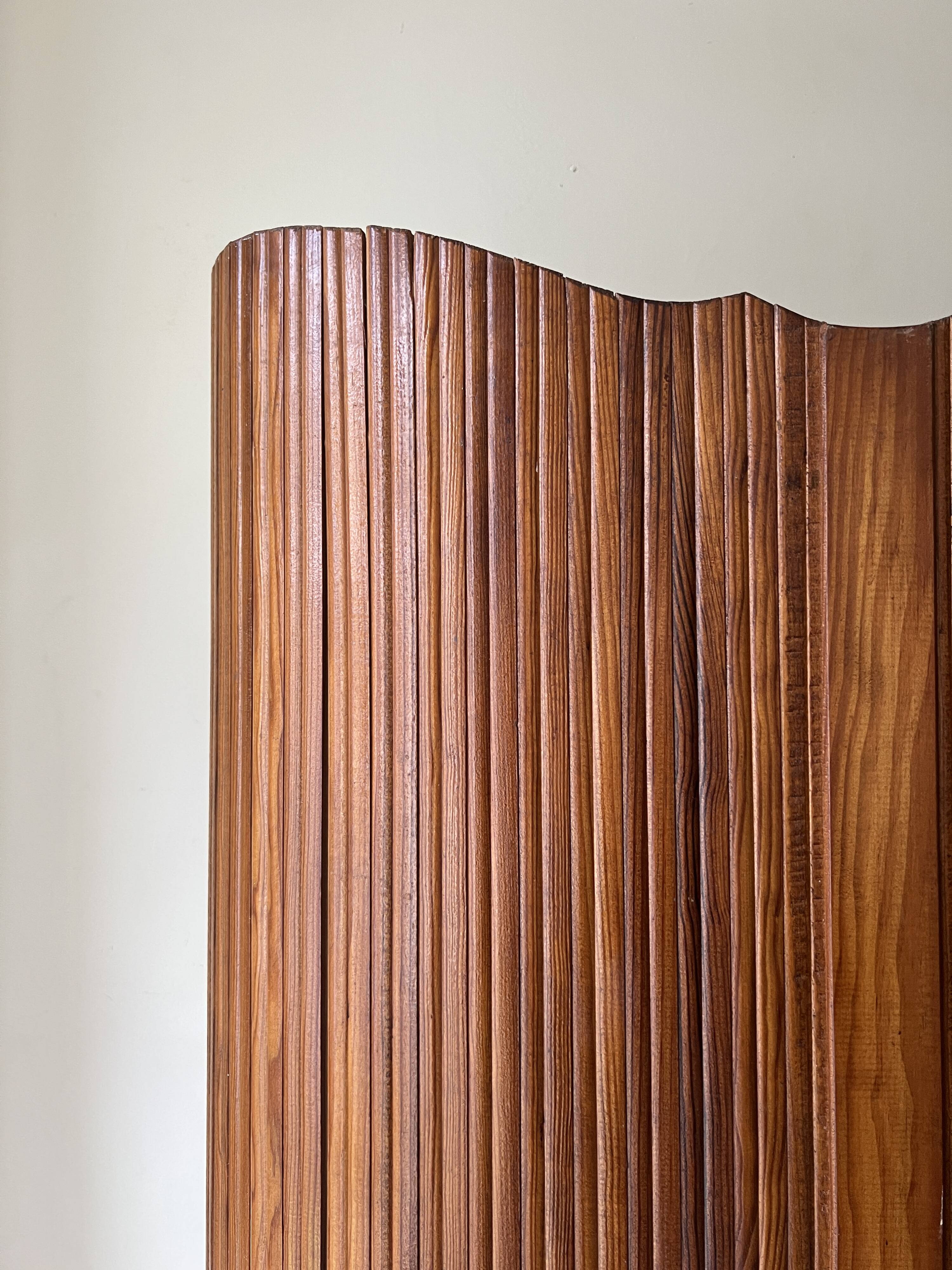 Screen - modular wooden partition by dlg Baumann, SNSA design 1950