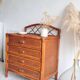 Commode en rotin circa années 70