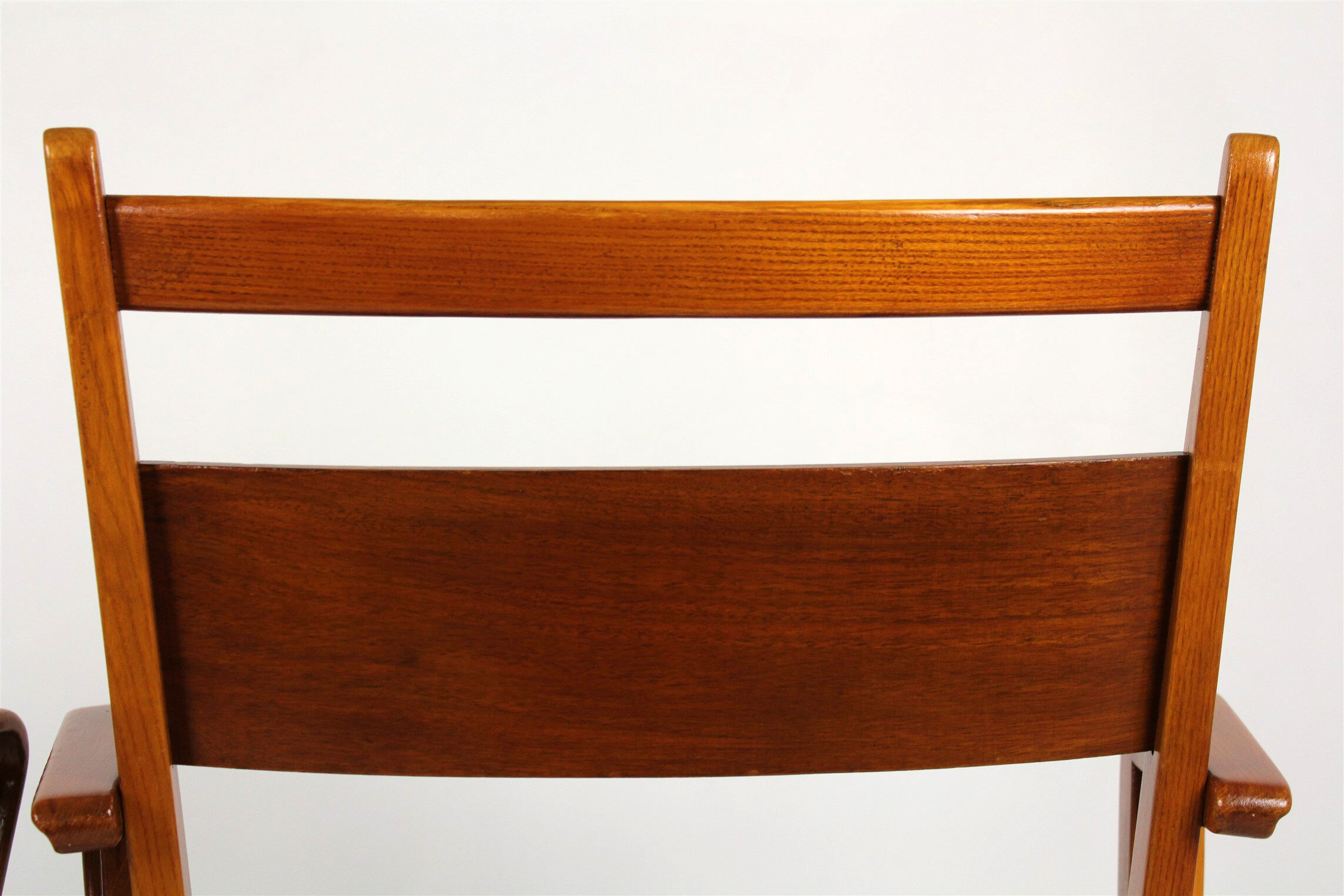 Ash & walnut dining chairs from Jitona Sobeslav, 1950