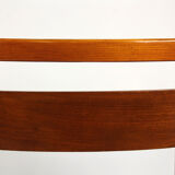 Ash & walnut dining chairs from Jitona Sobeslav, 1950
