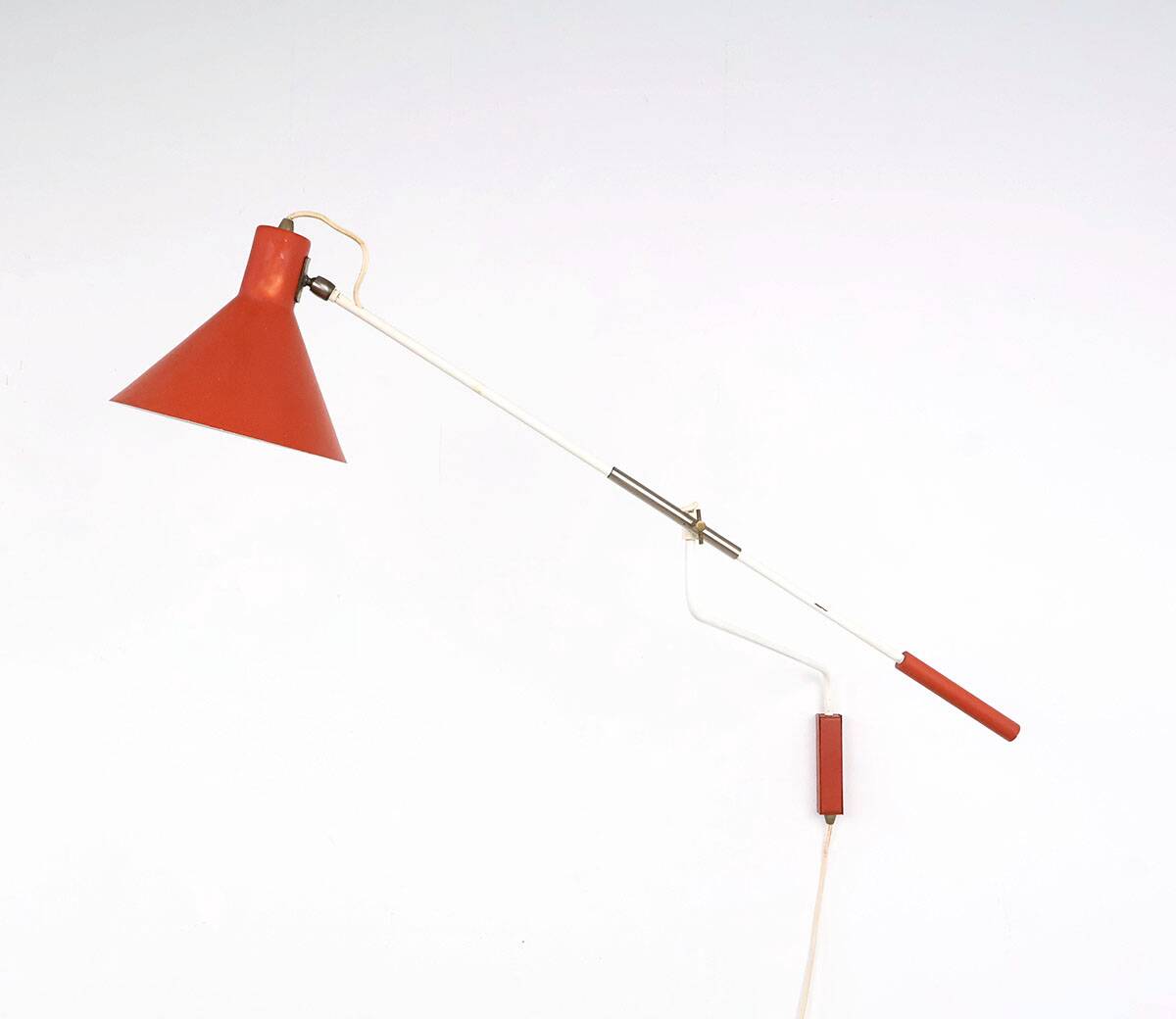 Anvia 7056 balance wall lamp by J.J.M. Hoogervorst, 1950s