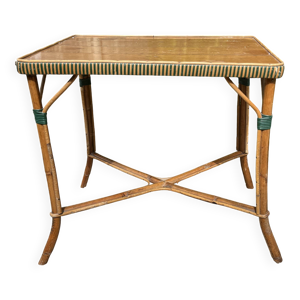 Table d'appoint en rotin