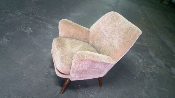 1 fauteuil Danois années 50 60
