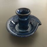 Blue Bougeoir signed