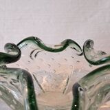 Bullicante Murano Glass Ruffled Bowl / Empty Pocket