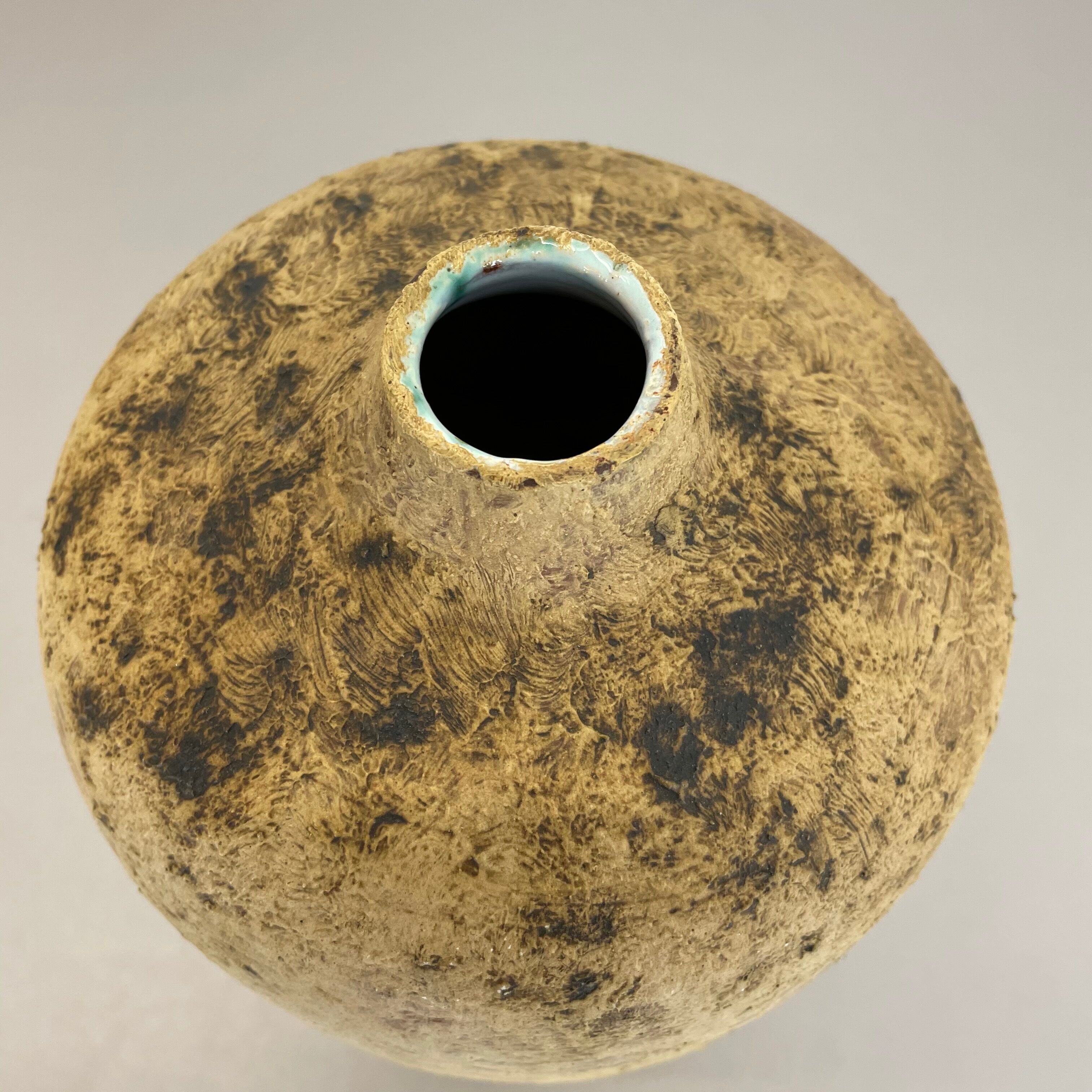 XXL Ceramic Studio Pottery Vase by Gerhard Liebenthron, Germany, 1960s