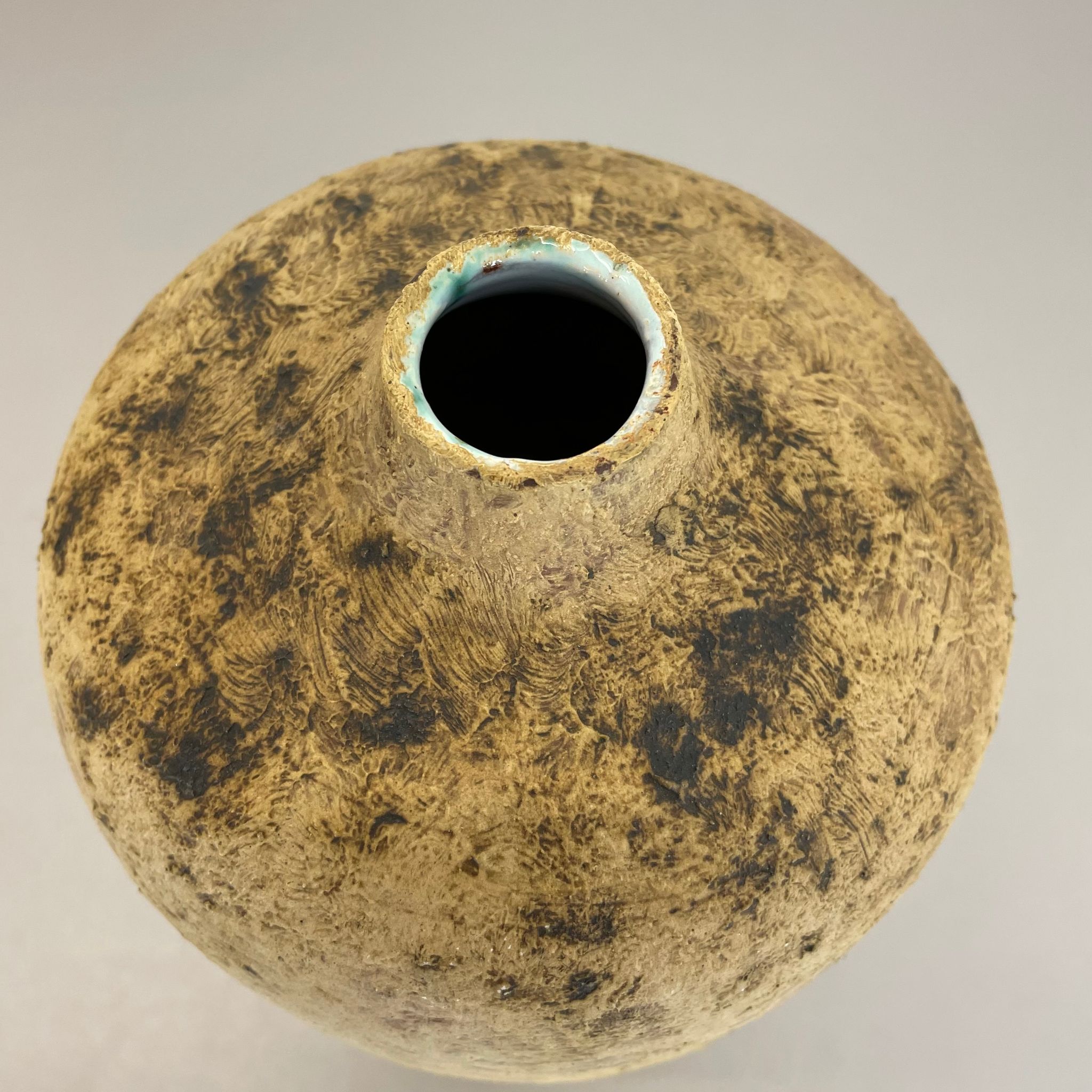 XXL Ceramic Studio Pottery Vase by Gerhard Liebenthron, Germany, 1960s