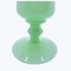 Vase en opaline verte