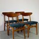 Vintage dining chairs Farstrup teak