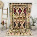 Handmade moroccan berber carpet 255 x 146 cm