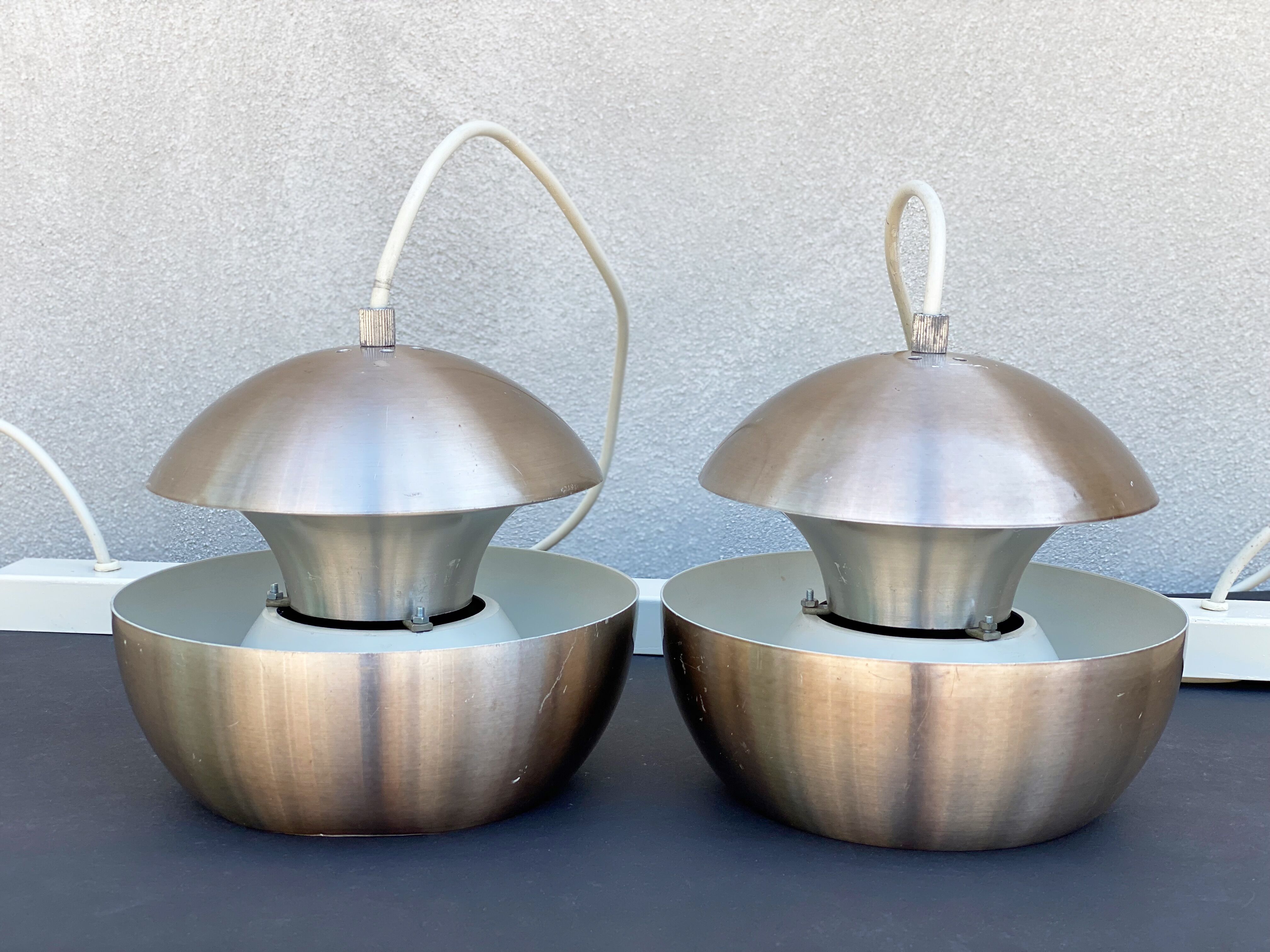 Mid Century Bertrand Balas for RAAK double hanging lamp - Springfontein