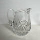 2 crystal pitchers