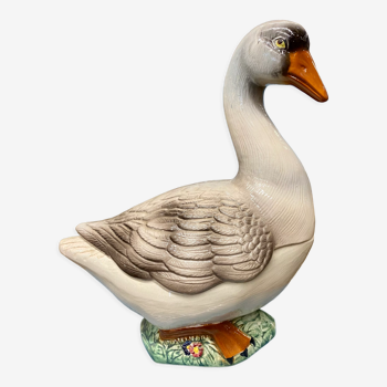 Goose ceramic terrine