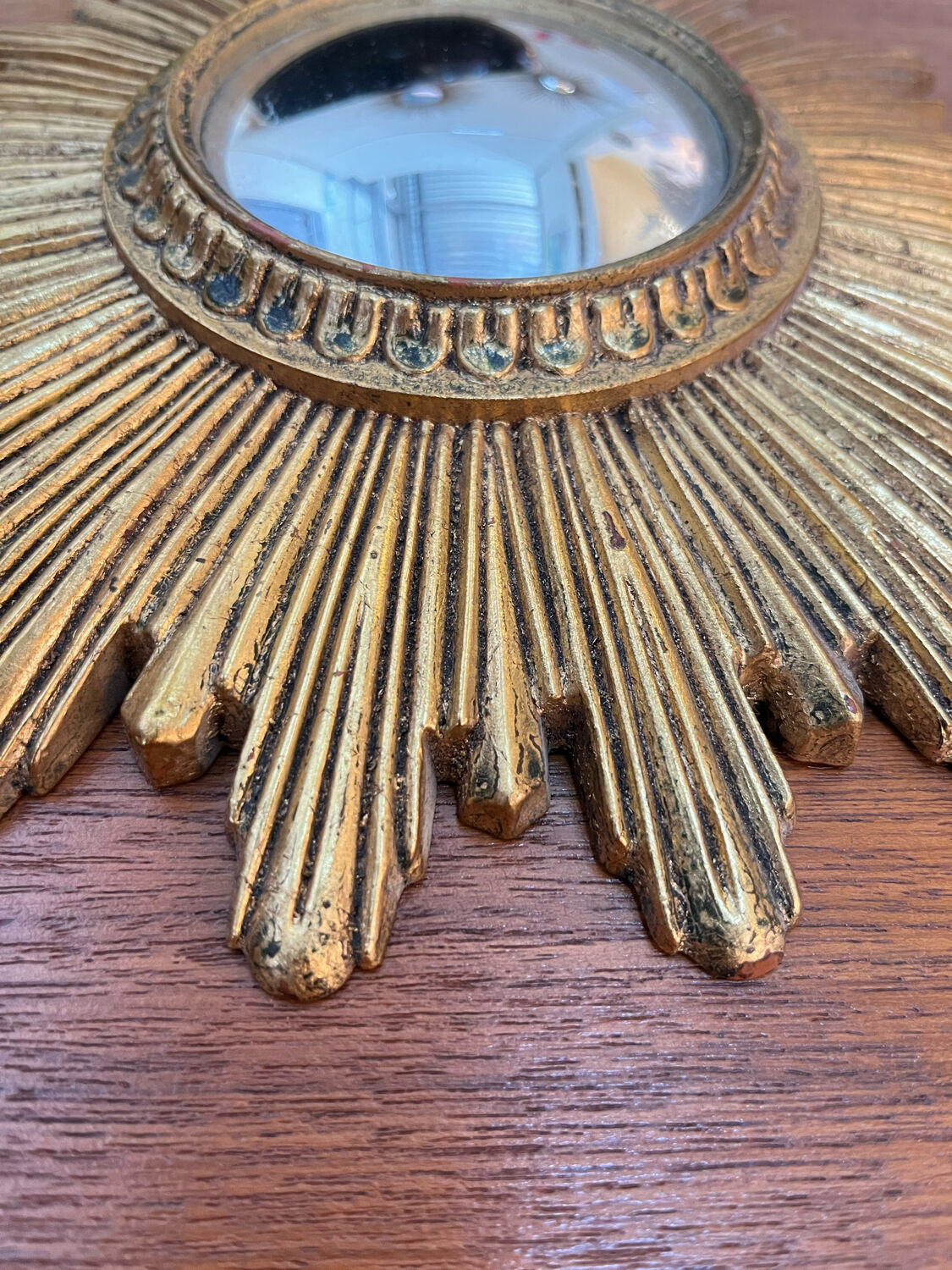 Golden witch mirror 25cm