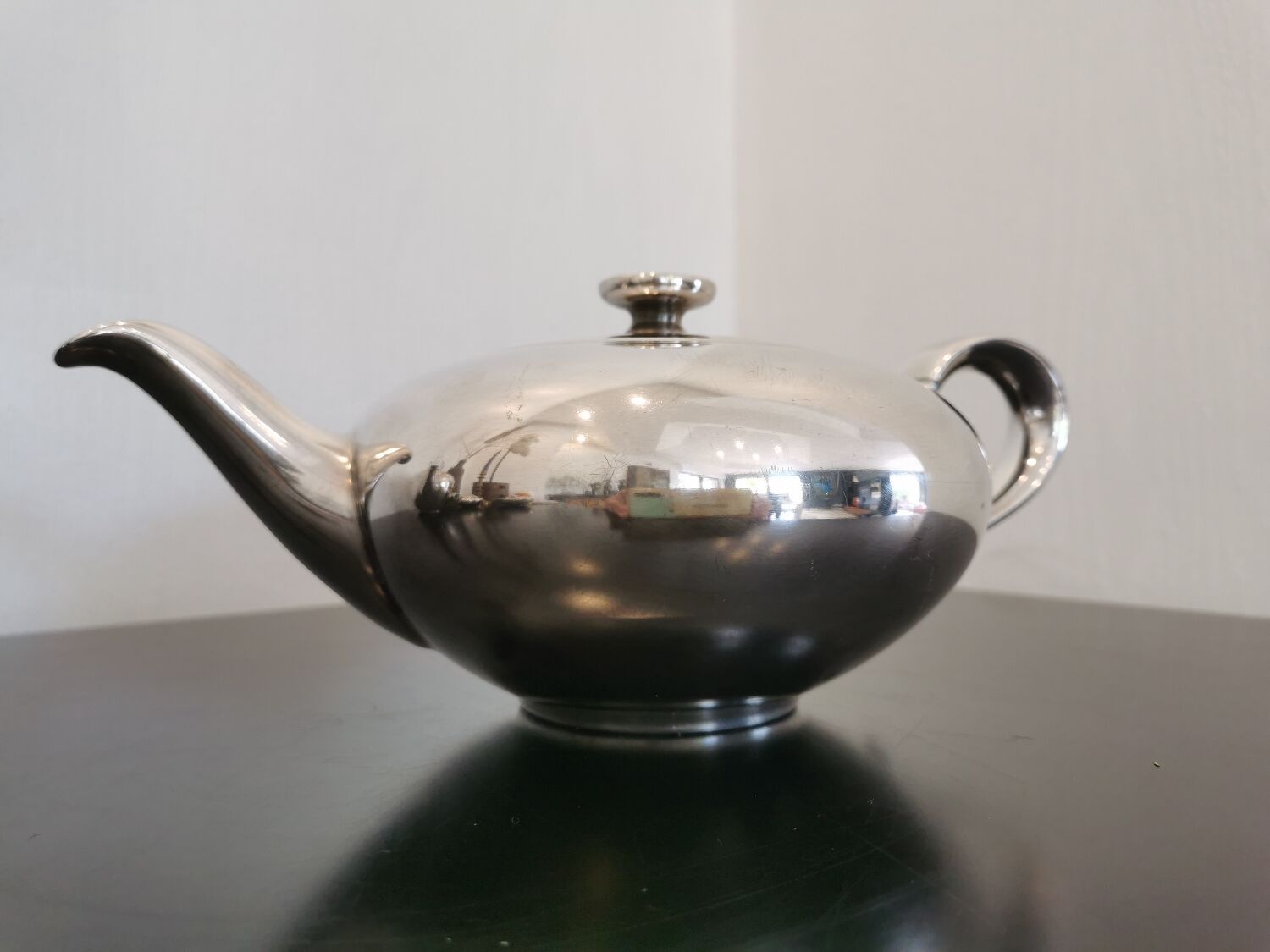 Heinrich porcelain and silver tea set