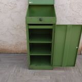 Vintage typographer's furniture separable in two parts