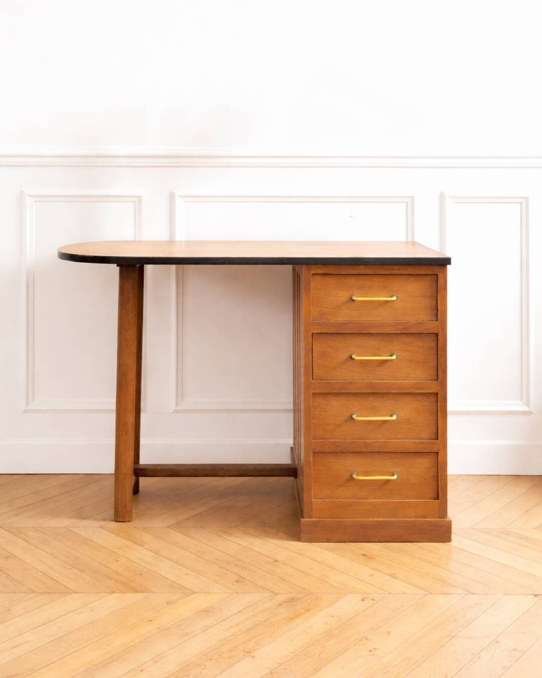 Renovated vintage reversible desk, 1950s-60s.