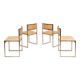SQ-AL chairs by Willy Rizzo for Maison Willy Rizzo – brass version 1970