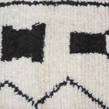 Handmade wool Berber rug 304 x 192 CM