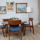 4 chaises vintage en teck, 1960 Danemark