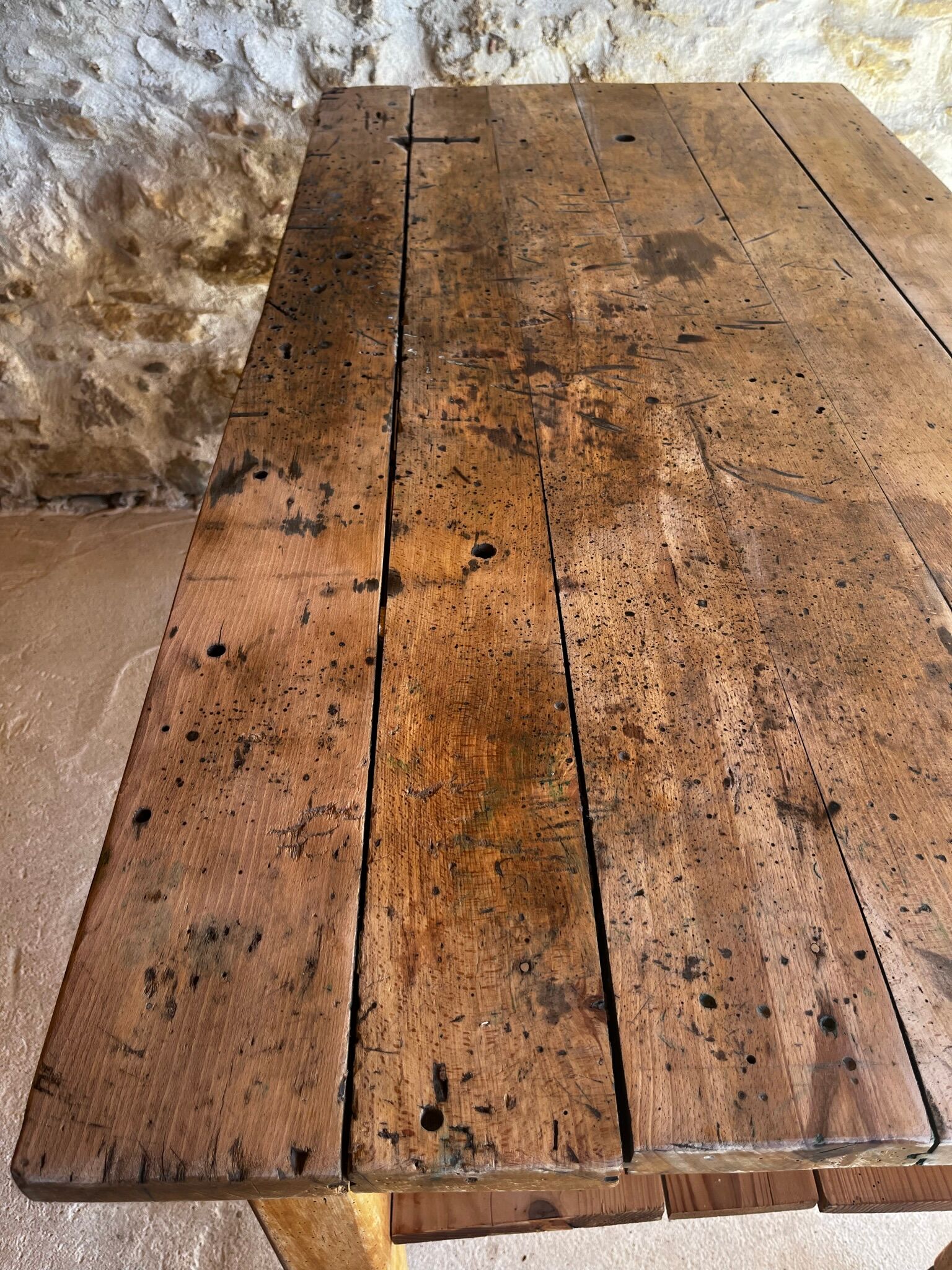 Old kitchen island/central workbench