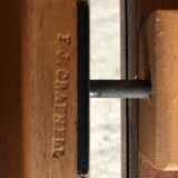 Scandinavian extension teak stretch table in butterfly ephardt by Meredew circa 60's