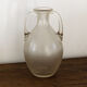 Opaque blown glass vase