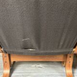 2x 60s 70s Easy Chair Leather Armchairs Westnofa Norway Mid Century