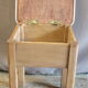 Tabouret de cireur années 50 marque Efji