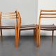 Set of 3 teak chairs, model 78 by Niels Otto Möller for JL Möllers Möbelfabrik, Denmark, 1960s