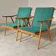 Pair of Thonet Boomerang armchairs by Antonin Suman for TON 1960