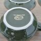 Apilco, set of 2 cups and saucers, Parisian bistros