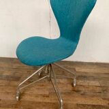 Swivel chair Arne Jacobsen 3117 Publisher Fritz Hansen Denmark year 1960