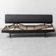 Canapé vintage 3 places dormeuse 1950s moderne antique