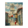Toile huile paysage ruelle 60x80cm