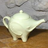 Elephant teapot Sainte Radegonde France Vintage
