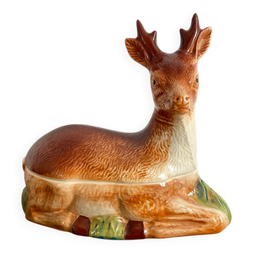 Terrine zoomorphe cerf  Michel Caugant