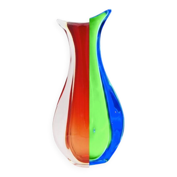 Vase XXL - Ouraline - Murano Sommerso - Flavio Poli