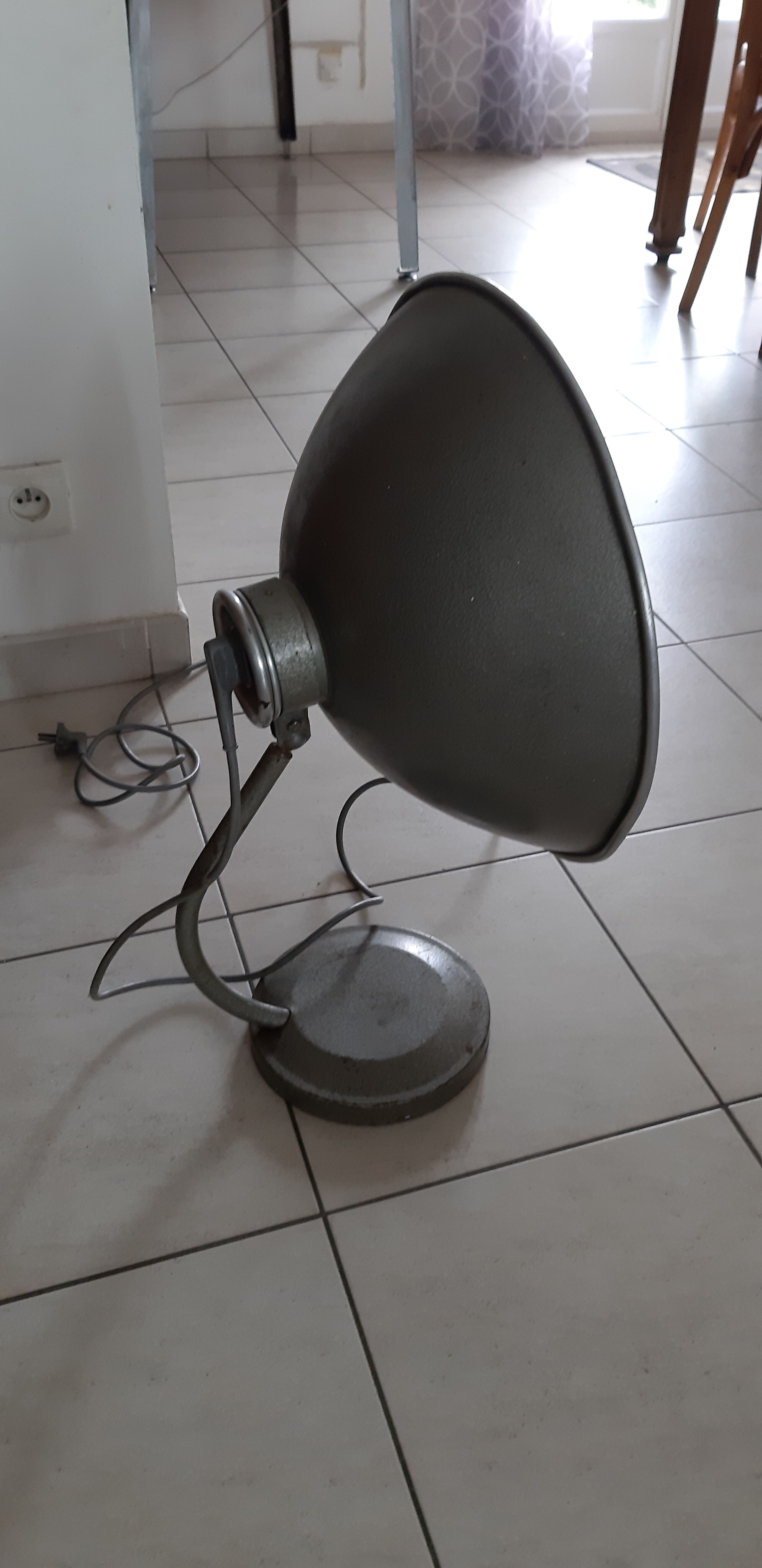 Lampe industrielle des années 60