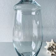 Grand flacon forme apothicaire en verre