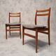 Suite de 6 chaises françaises - orme - ca 1960