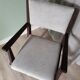 Fauteuils art deco velours gris