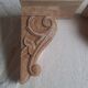 Applique, console bois