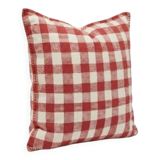 Cotton plaid cushion cover - 50cmx50cm