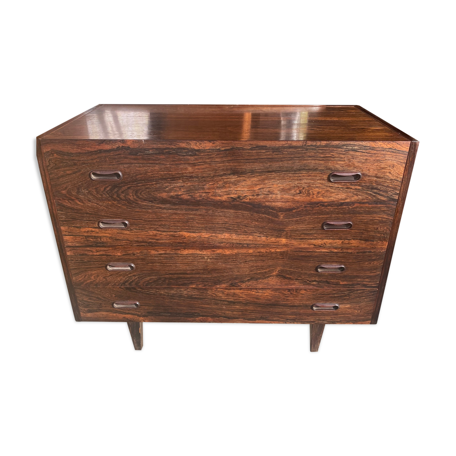 Scandinavian chest of drawers rosewood
