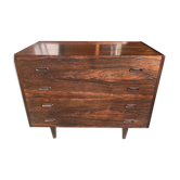 Coiffeuse commode scandinave palissandre