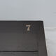 Written accountant's desk numbered black wood