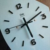 Vintage clock, "Blue Odo" wall clock